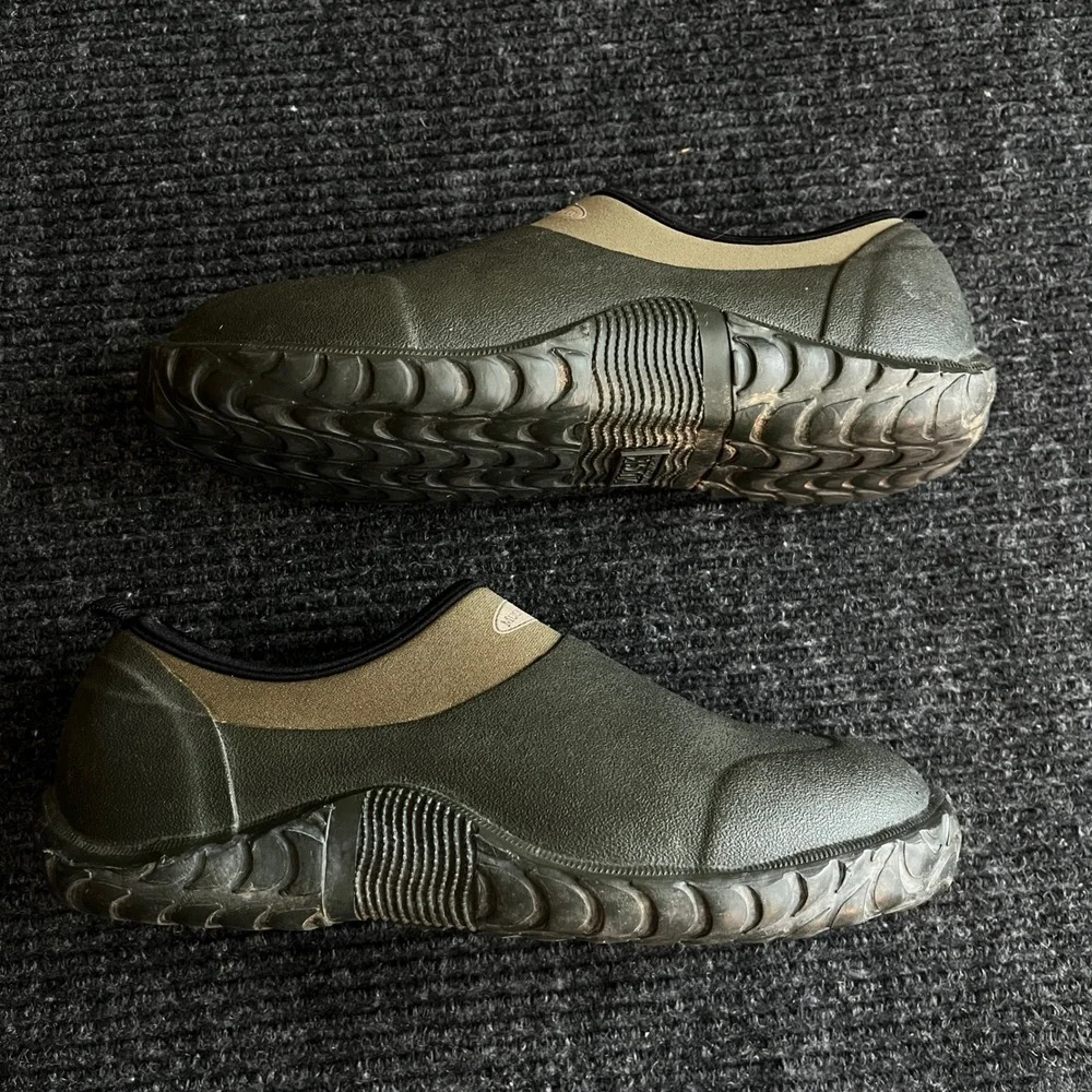 Muck Boot Co Excursion Garden Shoes Moss Green Waterproof Slip On Womens 8-8.5